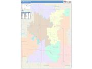 Nelson <br /> Wall Map <br /> Color Cast Style 2025 Map