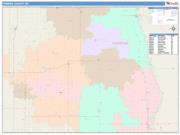 Pembina <br /> Wall Map <br /> Color Cast Style 2025 Map