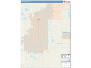 Pierce <br /> Wall Map <br /> Color Cast Style 2025 Map