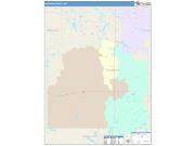Sheridan <br /> Wall Map <br /> Color Cast Style 2025 Map