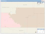 Slope <br /> Wall Map <br /> Color Cast Style 2025 Map