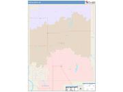 Steele <br /> Wall Map <br /> Color Cast Style 2025 Map