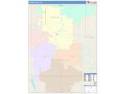 Towner <br /> Wall Map <br /> Color Cast Style 2025 Map