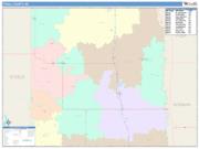 Traill <br /> Wall Map <br /> Color Cast Style 2025 Map