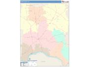 Adams <br /> Wall Map <br /> Color Cast Style 2025 Map