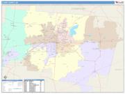 Clark <br /> Wall Map <br /> Color Cast Style 2025 Map
