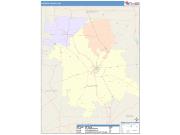 Fayette <br /> Wall Map <br /> Color Cast Style 2025 Map