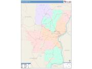 Gallia <br /> Wall Map <br /> Color Cast Style 2025 Map