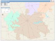 Highland <br /> Wall Map <br /> Color Cast Style 2025 Map