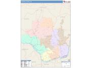 Lawrence <br /> Wall Map <br /> Color Cast Style 2025 Map