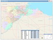 Lucas <br /> Wall Map <br /> Color Cast Style 2025 Map