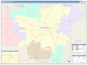 Marion <br /> Wall Map <br /> Color Cast Style 2025 Map