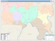 Meigs <br /> Wall Map <br /> Color Cast Style 2025 Map