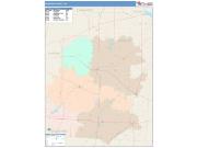Morrow <br /> Wall Map <br /> Color Cast Style 2025 Map