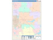 Portage <br /> Wall Map <br /> Color Cast Style 2025 Map