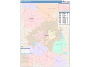 Richland <br /> Wall Map <br /> Color Cast Style 2025 Map