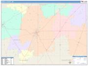 Seneca <br /> Wall Map <br /> Color Cast Style 2025 Map