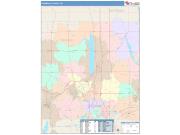 Trumbull <br /> Wall Map <br /> Color Cast Style 2025 Map