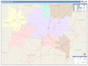Vinton <br /> Wall Map <br /> Color Cast Style 2025 Map
