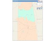 Adair <br /> Wall Map <br /> Color Cast Style 2025 Map