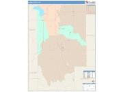 Blaine <br /> Wall Map <br /> Color Cast Style 2025 Map