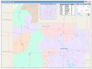 Carter <br /> Wall Map <br /> Color Cast Style 2025 Map