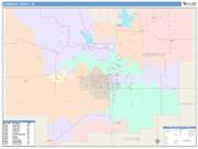 Comanche <br /> Wall Map <br /> Color Cast Style 2025 Map