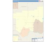 Cotton <br /> Wall Map <br /> Color Cast Style 2025 Map