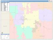 Garfield <br /> Wall Map <br /> Color Cast Style 2025 Map