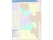 Grady <br /> Wall Map <br /> Color Cast Style 2025 Map