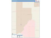 Harmon <br /> Wall Map <br /> Color Cast Style 2025 Map