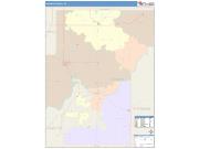 Hughes <br /> Wall Map <br /> Color Cast Style 2025 Map