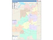 Le Flore <br /> Wall Map <br /> Color Cast Style 2025 Map