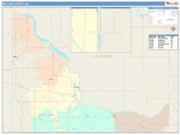 McClain <br /> Wall Map <br /> Color Cast Style 2025 Map