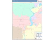Mayes <br /> Wall Map <br /> Color Cast Style 2025 Map