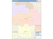 Okmulgee <br /> Wall Map <br /> Color Cast Style 2025 Map