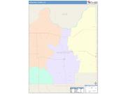 Roger Mills <br /> Wall Map <br /> Color Cast Style 2025 Map