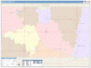 Washita <br /> Wall Map <br /> Color Cast Style 2025 Map
