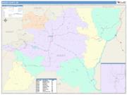 Baker <br /> Wall Map <br /> Color Cast Style 2025 Map