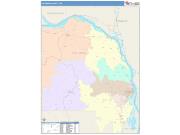 Columbia <br /> Wall Map <br /> Color Cast Style 2025 Map