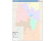 Harney <br /> Wall Map <br /> Color Cast Style 2025 Map