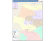 Josephine <br /> Wall Map <br /> Color Cast Style 2025 Map