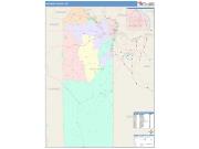 Malheur <br /> Wall Map <br /> Color Cast Style 2025 Map
