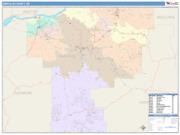 Umatilla <br /> Wall Map <br /> Color Cast Style 2025 Map