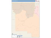 Wheeler <br /> Wall Map <br /> Color Cast Style 2025 Map