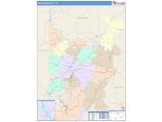 Armstrong <br /> Wall Map <br /> Color Cast Style 2025 Map