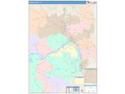 Beaver <br /> Wall Map <br /> Color Cast Style 2025 Map