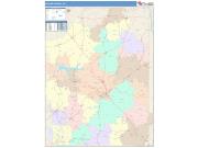 Butler <br /> Wall Map <br /> Color Cast Style 2025 Map