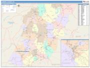 Cambria <br /> Wall Map <br /> Color Cast Style 2025 Map