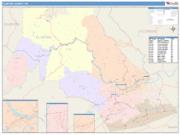 Clinton <br /> Wall Map <br /> Color Cast Style 2025 Map